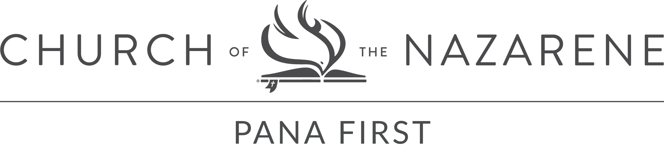 A Church in Pana, IL Pana First Church of the Nazarene Logotype